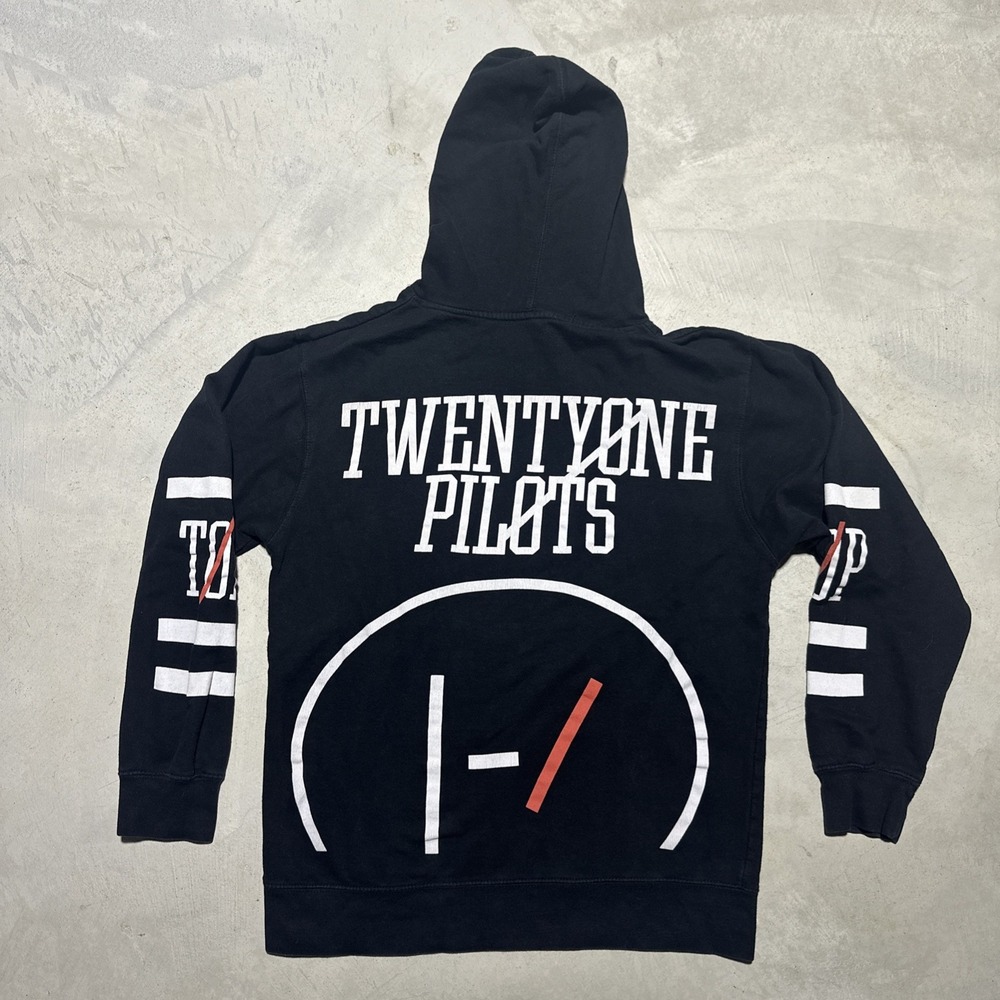 Independent Trading Company Black Twentyone Pilots Hoodie Unisex SZ Medium
